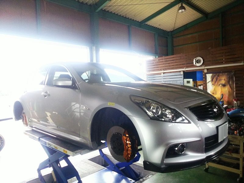 JZS161アリストブレーキKIT・GDBブレンボ修理・V36スカイラインに